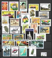 MADAGASCAR LOT MNH NEUF SANS CHARNIERE CATALOGUE VALUE EUR 32,00