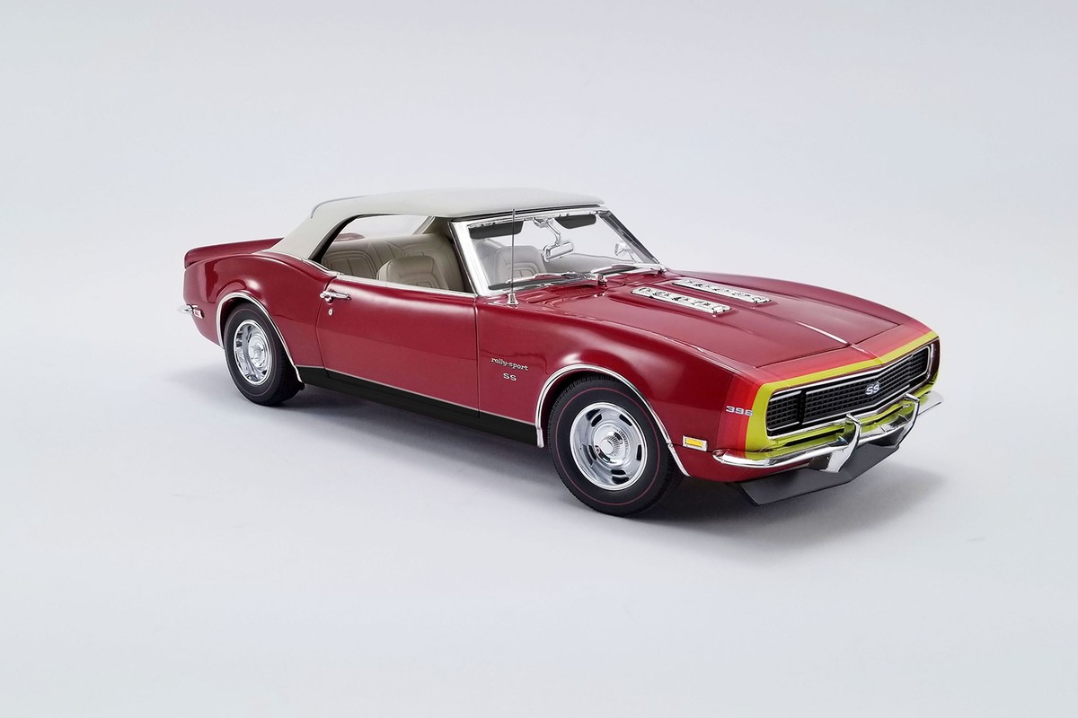1968 Chevrolet Camaro 1/18ミニカー 1/18 Welly 1968 Chevrolet Chevy Camaro Z28 (Blue) Diecast