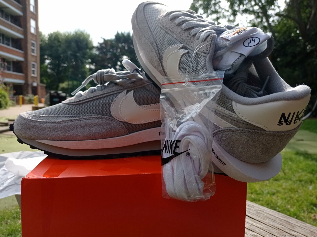 Nike LD Waffle X Sacai Fragment Grey uk10 | eBay UK