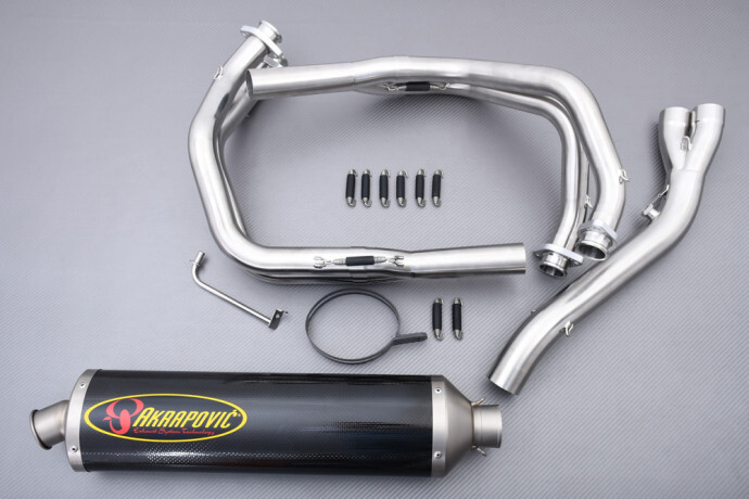 Full Exhaust System AKRAPOVIC SUPER SPORT Carbon End HONDA CB1100