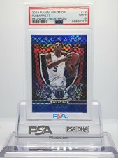 RJ BARRETT SP 2019 PRIZM DRAFT PICKS CRUSADE #72 RED WHITE BLUE PRIZM /99 PSA 9