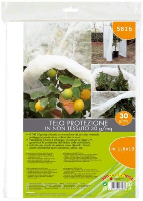 Set di 12 protezioni per piante, antigelo, 81 x 120 cm, per la protezione dal freddo e dal sole, bianco | Leroy Merlin