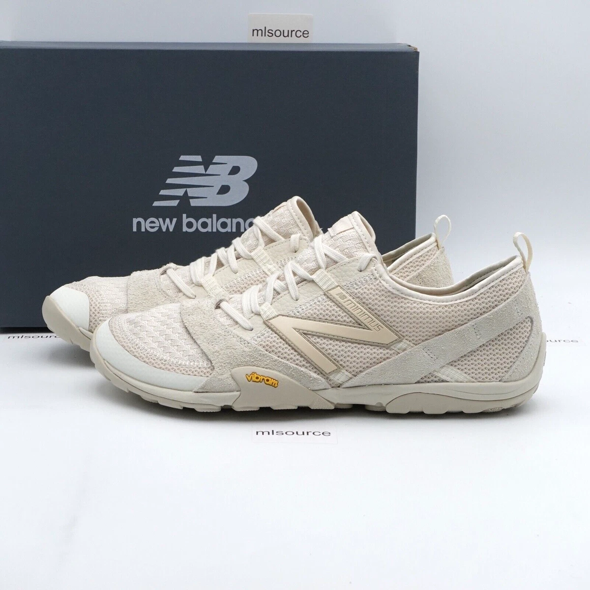 New Balance Tan and White Athletic Shoes (unisex mns sz 8/wms sz 9.5) new-balance-mens-608v5-  main image 3