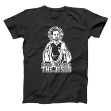 Nobody F*Cks With The Jesus  Big Lebowski Bowling Black Basic Men's T-Shirt