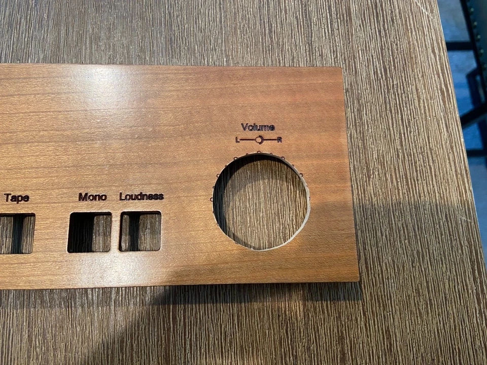 Placa frontal NAD 3120 Satin Cherry #005 amplificador no incluido HACER OFERTA Foto 4 de 4