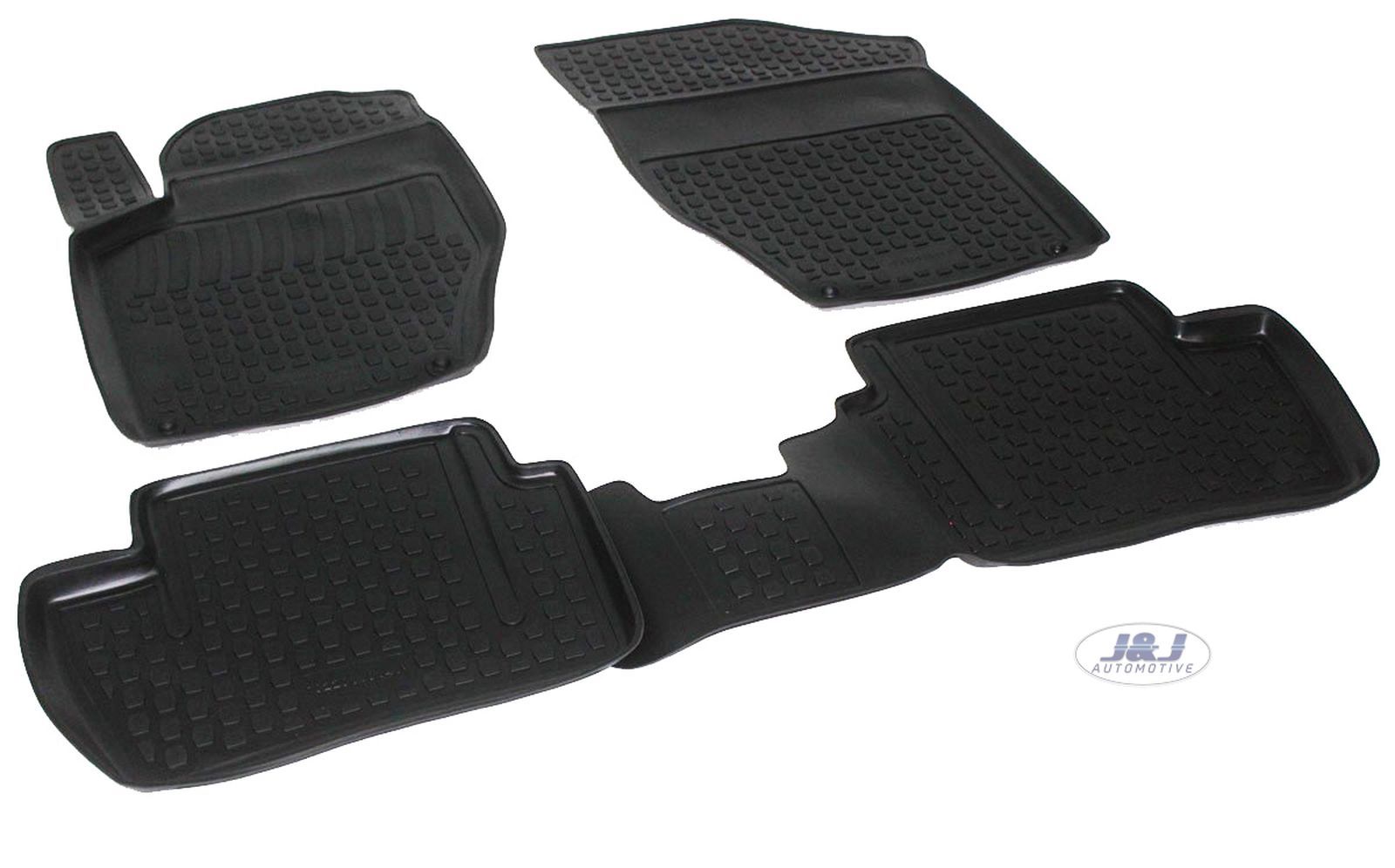 Tapis de sol Peugeot 408 caoutchouc 3D gamme Exclusive finition luxe