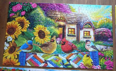 4 - Vintage Cra-Z-Art ARTBOX & CARDINAL 300 & 500 PIECE JIGSAW