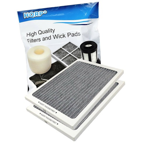 2Pack HQRP Refrigerator CarbonActivated Air Filter for Electrolux