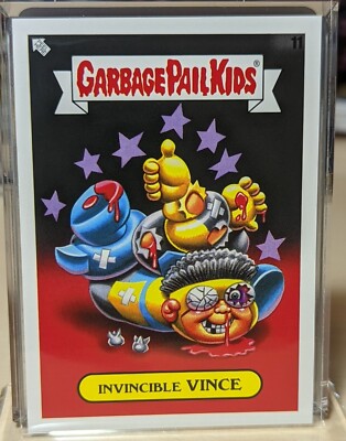 2022 TOPPS GARBAGE PAIL KIDS BOOK WORMS Gross Adaptation Invincible VINCE #11