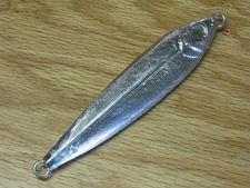 Saltwater fishing jig 12oz anchovy diamond lure no paint or hook