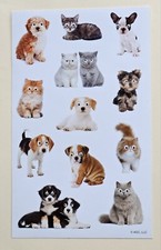 Cats  Dogs/ Sticker sheet