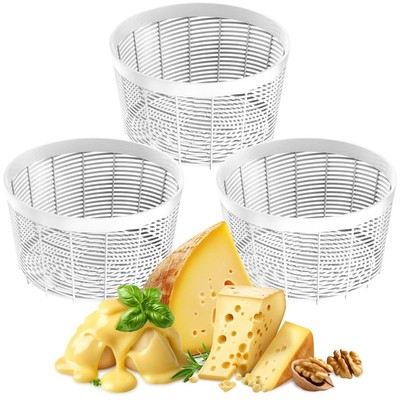 Cheese Mold   3 pcs Basic Cheese Form for Cheese Making   Paneer Maker   Chee...