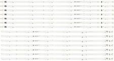 14pcs LED Strips For Vizio SVV700A24 V705-G1 LTCHQTAV,LTCHQTBWV 705-H1 LTCHZJKW