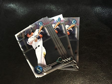 2016 Bowman Chrome BCP243 Braden Bishop 7 count lot Seattle Mariners