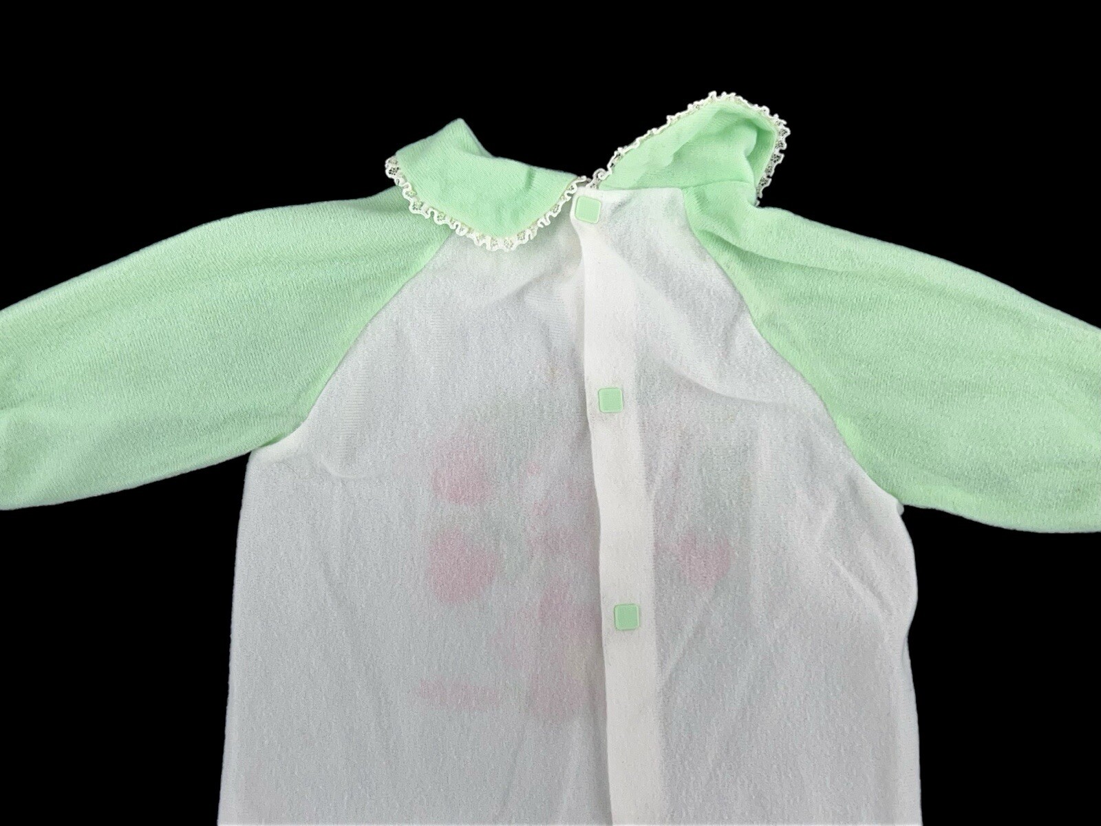 Strawberry Shortcake Vintage 1980's Lullaby Land Turn Arounds Baby Sleeper Large