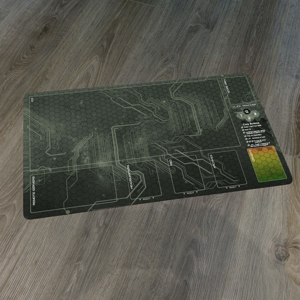 Android Netrunner LCG Playmat - Weyland Corp Grey | eBay