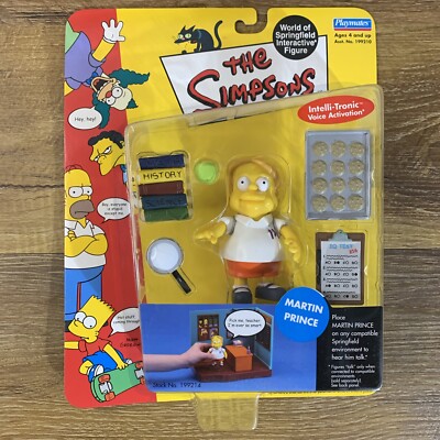 The Simpsons MARTIN PRINCE World of Springfield Action Figure Series 5 Sealed