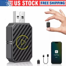 Wireless USB CarPlay Adapter Wireless Carplay Dongle For iPhone Apple Plug &Play
