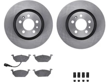 For 1999-2006 Volkswagen Beetle Brake Pad and Rotor Kit Dynamic Friction 65177HN