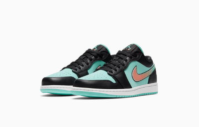 Air Jordan 1 SE Low Tropical Twist Teal Black White CK3022  display picture 1