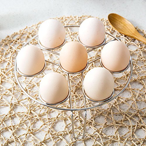 Egg Steamer Rack for Instant Pot,Cook 14 Eggs Pressure Cooker, Boiling Pot 6-8Qt - Picture 7 of 8