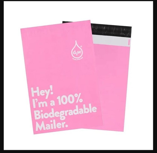 Hey! Ich bin eine 100% biologisch abbaubare Versandtasche. Poly Versandtaschen Umschläge Versandtasche - Bild 2 von 2
