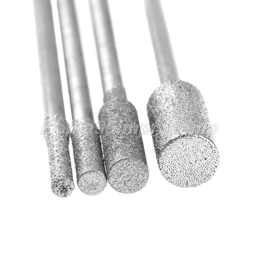 2.5-6mm Grinding Diamond Mounted Points 2.35mm Shank Metalworking Power Tool HQ - Picture 6 of 9