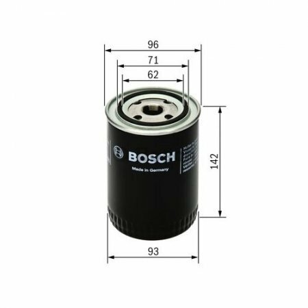 Cartuccia Filtro Olio Bosch Elemento Filtrante Oil Filter - 0451104066