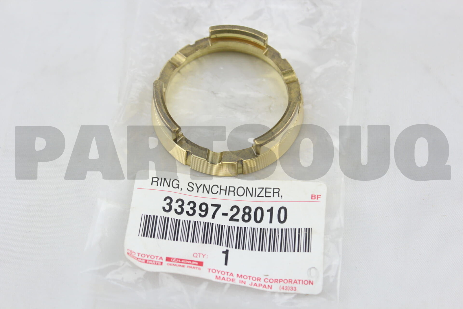 3339728010 Genuine Toyota RING, SYNCHRONIZER, INNER NO.5 33397 