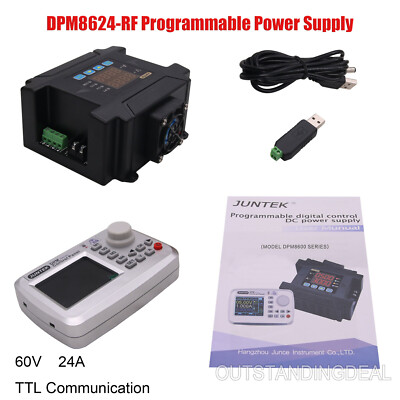 DPM8624-RF 60V 24A Programmable Power Supply w/ TTL Communication +Control Panel