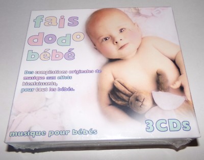 Fais Dodo Bébé 3 CD Set Musique Pour Bébés Classical - NEW