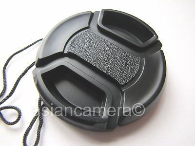Front Lens Cap For FUJI S9000 S9100 S9500 S9600 FINEPIX FUJIFILM + Keeper Cord 