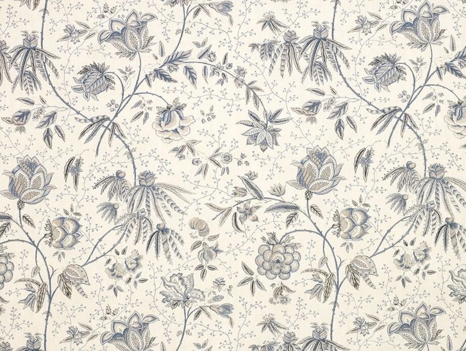 Tela Cortina Ralph Lauren 'PILAR POINT FLORAL - ROCÍO' 3,4 METROS - 100% LINO Foto 3 de 4