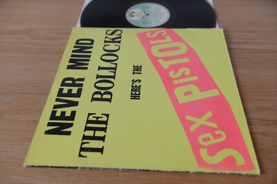 Sex Pistols ‎ Never Mind The Bollocks Here's The Sex Pistols LP
