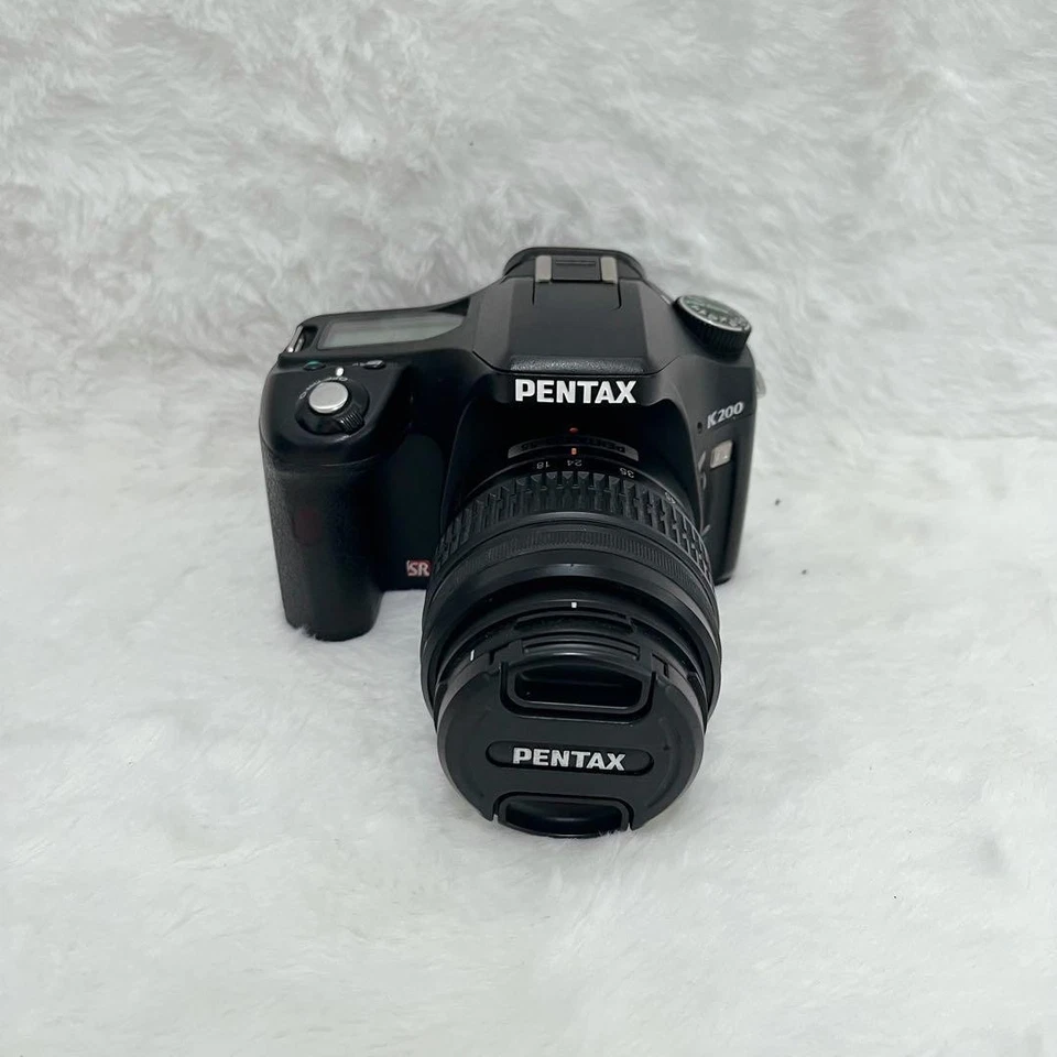PENTAX K200D Set mit schwarzem Objektiv digitale Spiegelreflexkamera 10,2... - Bild 4 von 4