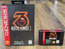 Mortal Kombat 3 - Sega Genesis / Cart + Case / Williams / Tested