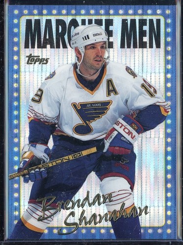 Brendan Shanahan [Power Boosters] #16 1995 Topps Marquee Men card