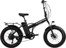 Bicicletta Elettrica Pieghevole 20" Fat Bike Coppi Vesuvio 250W E-Bike Urban