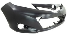 Fits Toyota Yaris 2011-2014 Front Bumper Primed Without Pdc & Washer Holes
