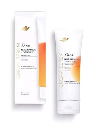 Dove Cream Serum Niacinamide + Even Tone for Dark Spots and Uneven Tone 8 fl oz
