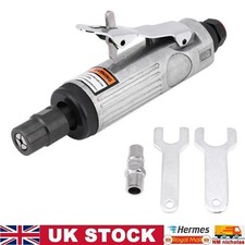 1/4 " Air Die Grinder Grinding Gas Polishing Machine Pneumatic Tools Kit New