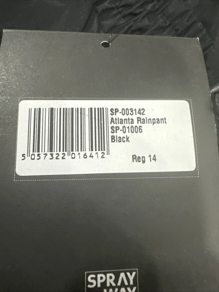 Pantalones impermeables Sprayway Atlanta para mujer, transpirables talla 14 nuevos con etiquetas Foto 2 de 4