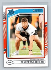 Tanner McLachlan 2024 Donruss #324 Rated Rookie Cincinnati Bengals