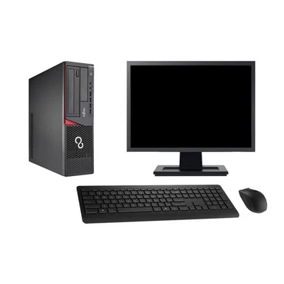 PC Fujitsu E720 DT Ecran 27" Intel i5-4570 RAM 4Go Disque 500Go Windows 10 Wifi - Photo 1/2
