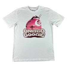 Carhartt WIP United Boogie Graphic T-Shirt Mens Small White Workwear Streetwear