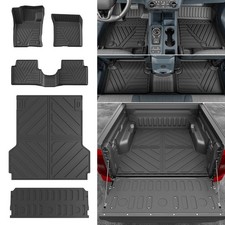 powoq Gas Floor Mat Compatible with 2022-2026 Ford Maverick Truck Bed Mat Lin...