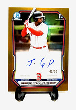 Justin Gonzalez-2026 Bowman Baseball 1st Bowman Autograph TRUE GOLD /50-Red Sox!