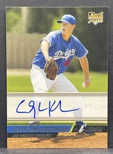 2008 Topps Stadium Club - Clayton Kershaw Rookie On-Card Autograph #176 RC AUTO
