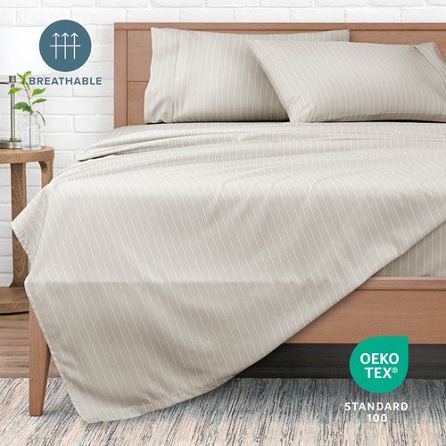 Bare Home 1800 Ultra-Soft Sheet Set Prints - Deep Pockets - Bild 70 von 126
