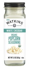 Watkins Gourmet Organic White Cheddar Popcorn 3.3 Ounce Pack of 1 ,